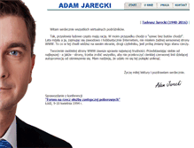 Tablet Screenshot of adamjarecki.pl